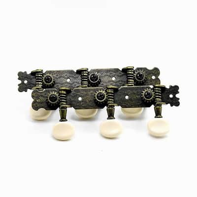 Vintage Bronze Classical Guitar 3R+3L Tuners Machine Heads Pegs image 1