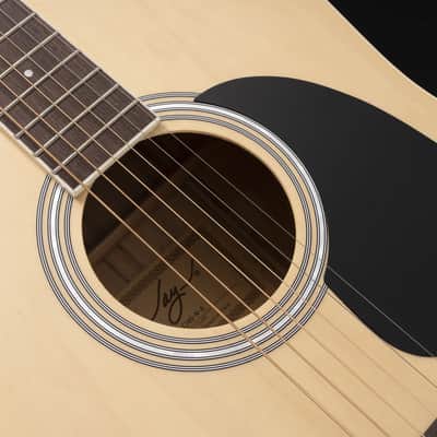 Jay Turser JJ43F-N-A Jay Jr Starter 3/4 Dreadnought Acoustic Guitar - Natural image 2