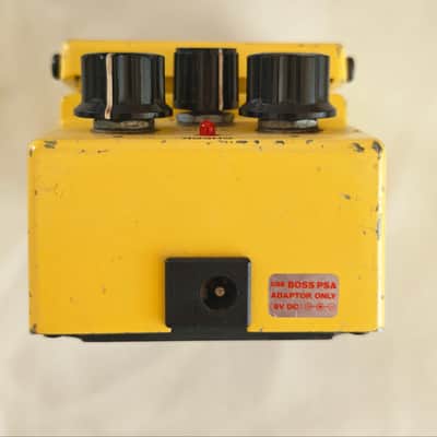 Boss SD-1 Super OverDrive (Silver Label) 1997 - Present - Yellow image 7
