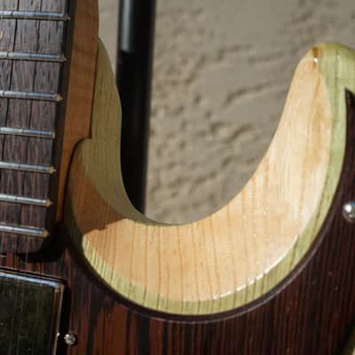 BWS - Custom Pistachio Chocolate 2025 - Brushed Swamp Ash /Roasted Maple /Wenge w Nitro finish image 8