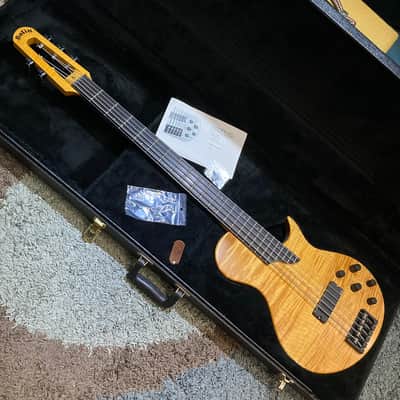 RARE Bolin NS Design NS-5 Bass sn:0127 Ned Steinberger VIDEO DEMO *FACTORY HARD SHELL CASE EXCELLENT image 23
