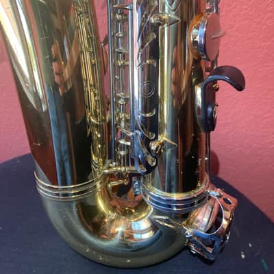 Selmer AS600 Student Model Alto Sax 2010s - Clear-Lacquered Brass image 8