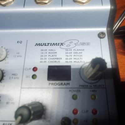 Alesis MultiMix 8 USB 8-Channel Mixer 2000s - White/Silver image 2