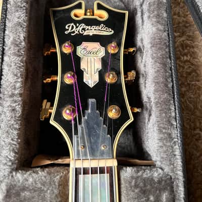 D'Angelico Excel EXL-1 Hollow Body Archtop with Rosewood Fretboard 2010s - Natural-Tint image 11