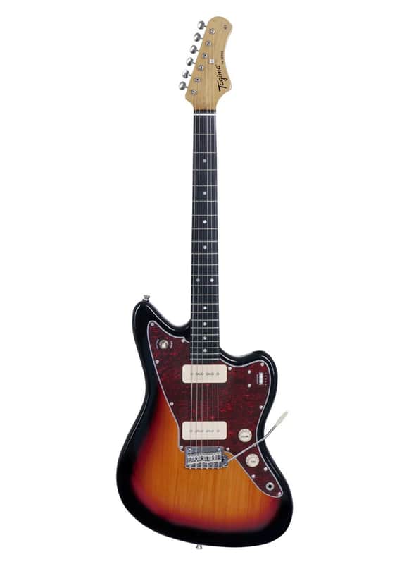 Tagima TW61 Offset Electric Guitar w/P90s, Sunburst Finish image 1