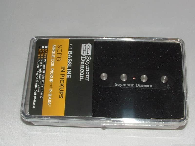 Seymour Duncan SCPB-3 Quarter Pound Single Coil Pickup for P Bass - SCPB-3 Quarter Pound Single Coil image 1