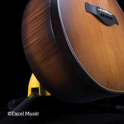 Taylor Builder's Edition 614ce WHB, Solid Flamed Big Leaf Maple Back & Sides, w/Deluxe Hardcase (NOS) image 14