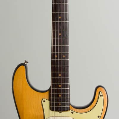 Fender  Stratocaster Owned and extensively used by Elliott Sharp Solid Body Electric Guitar (1964), ser. #L33715, black tolex hard shell case. image 10