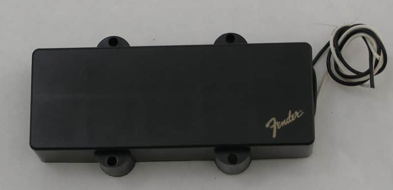 Fender OEM Black Double Jazz Bass Humbucking Pickup image 1