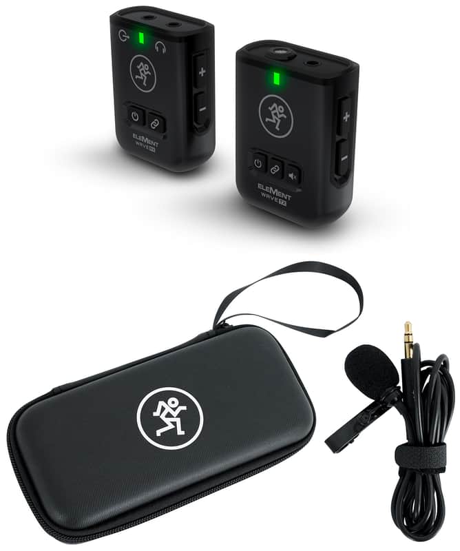 Mackie EleMent Wave LAV Wireless Lavalier Microphone System image 1