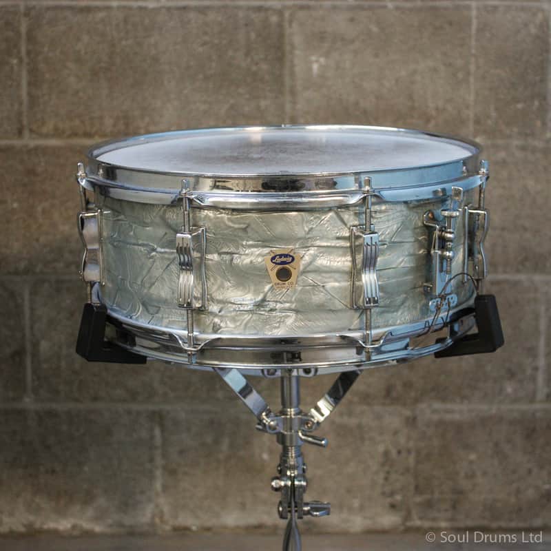 Ludwig No. 908 Jazz Festival 5x14" 8-Lug Snare Drum 1958 - 1960 image 2