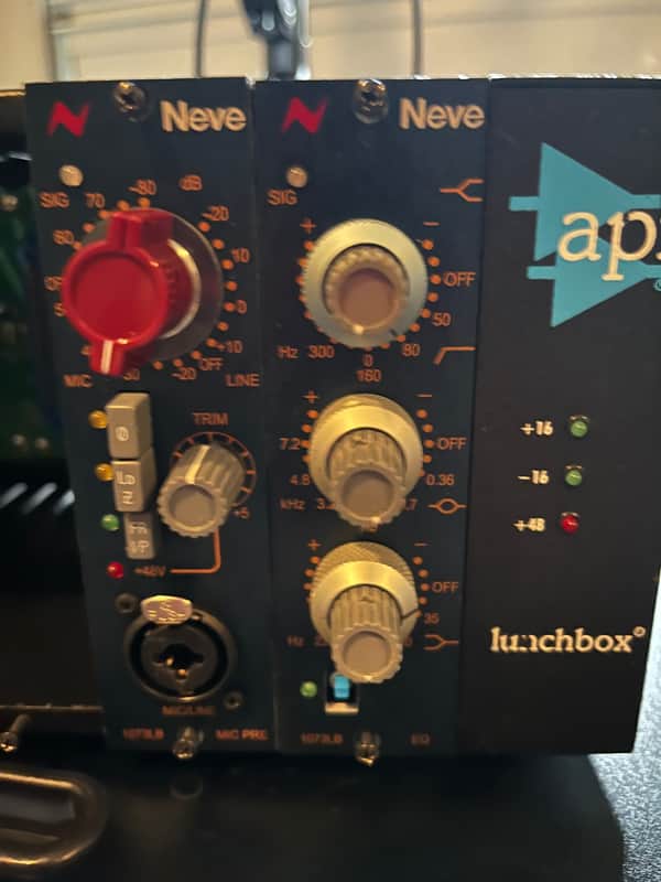 AMS Neve 1073LBEQ 500 Series Equalizer Module 2010s - Blue image 1