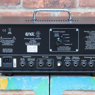 Engl Ironball Type E606 2-Channel 20-Watt Lunchbox Guitar Amp Head 2010s - Black image 3