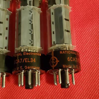 Tubes El34 Quad Rft/Siemens/Telefunken/National 1970,s? image 4