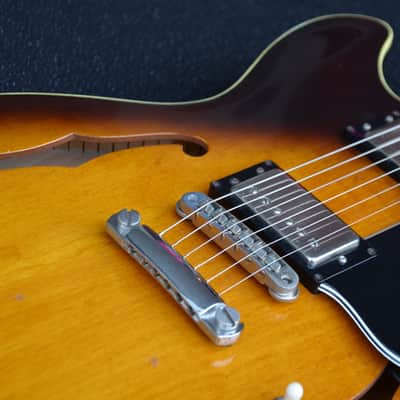 Ibanez AS100 rare real Vintage ES-335 style semi-hollow made in Japan 1980*sounds/plays/looks really GREAT! 46 years old and still in very good condition! Has the original legendary SUPER 58 PAF pickups*original hard case is included! image 1