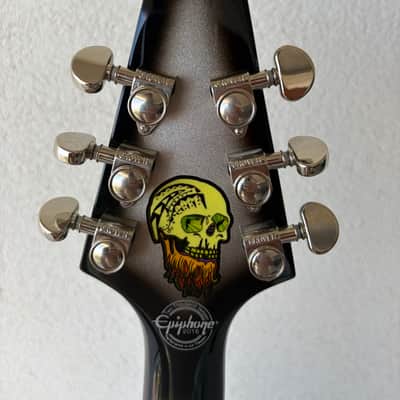 Epiphone Brent Hinds Signature Flying V Custom 2016 - 2019 - Silver Burst image 7