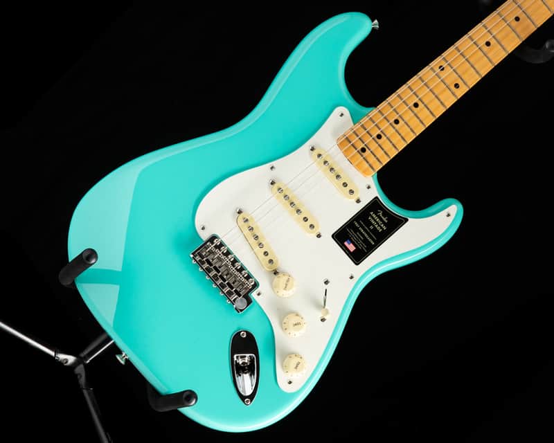 Fender American Vintage II '57 Stratocaster Sea Foam Green image 1