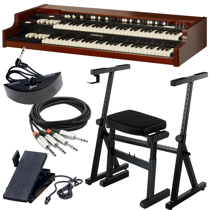 Hammond XK-5 Organ Dual Manual STAGE ESSENTIALS BUNDLE image 1