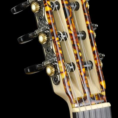 Turkowiak flamenco guitar “black diamond” #443 image 10