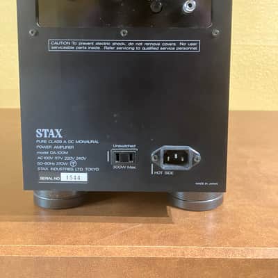 Stax DA-100M. PAIR Class A Power Amplifiers image 9