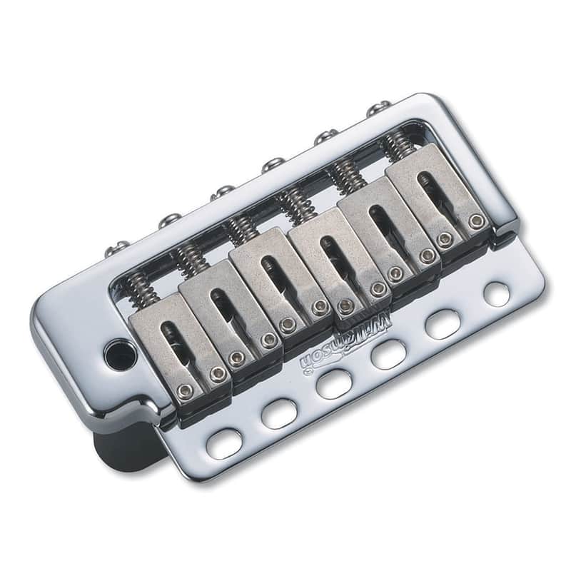 Wilkinson 6 Screw Vintage Style Vibrato ~ Chrome with Steel Block image 1