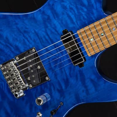 Ibanez AZS2200Q RBS Prestige - Royal Blue Sapphire image 10