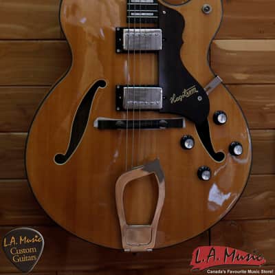 Hagstrom HJ600 Electric Jazz Guitar Natural | Reverb Canada