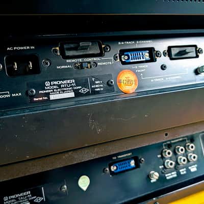 Pioneer RT‑2022 (RTU-11 + TAU‑11) -- [EXCELLENT!!] + Serviced ($300!): Rare Complete Example w/ Covers, Cable, Original NAB Hubs, Original Take-up Reel -- Collector‑Ready image 20