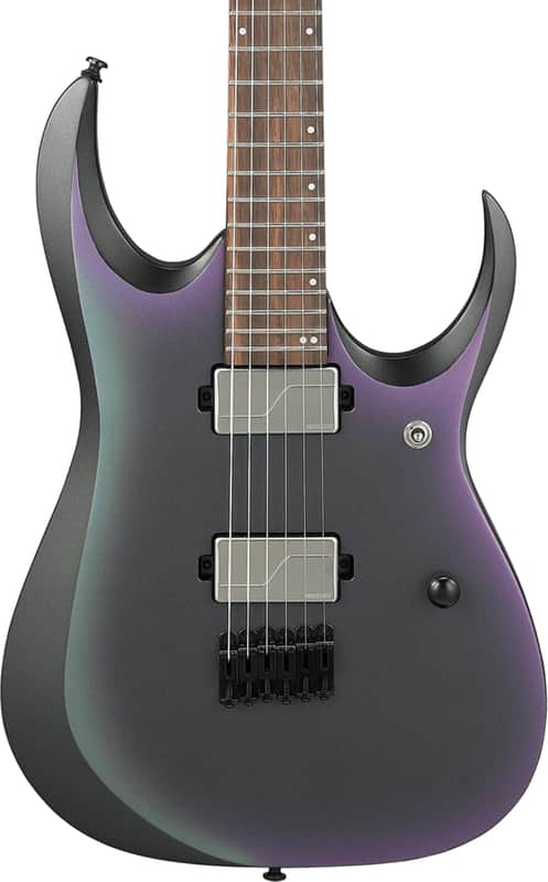Ibanez RGD61 Electric Guitar, Ebony Fingerboard, Black Aurora Burst image 1