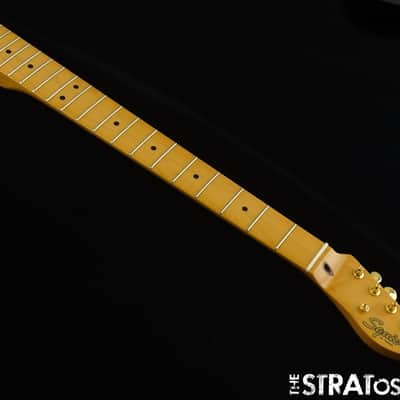 Fender Squier FSR Class Vibe 50s Telecaster NECK w GOLD TUNERS Tele Tinted Maple image 2