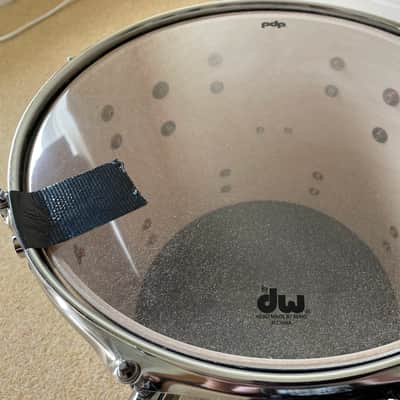 PDP Concept Maple 8-Piece Shell Pack - Silver to Black Sparkle Fade (Upgraded Double Kick Drum Setup) image 13