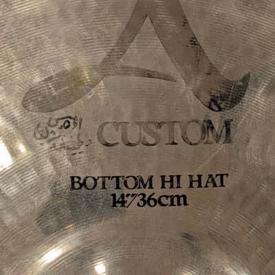 Zildjian A Custom Cymbal Pack - 20" A Custom Medium Ride + 14" A Custom Hi-Hat Pair image 4
