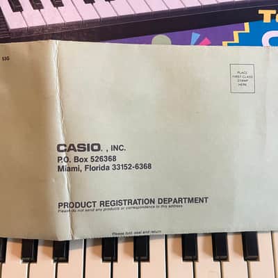 Casio SA-9 Black ORIGINAL BOX AND PAPERWORK image 17