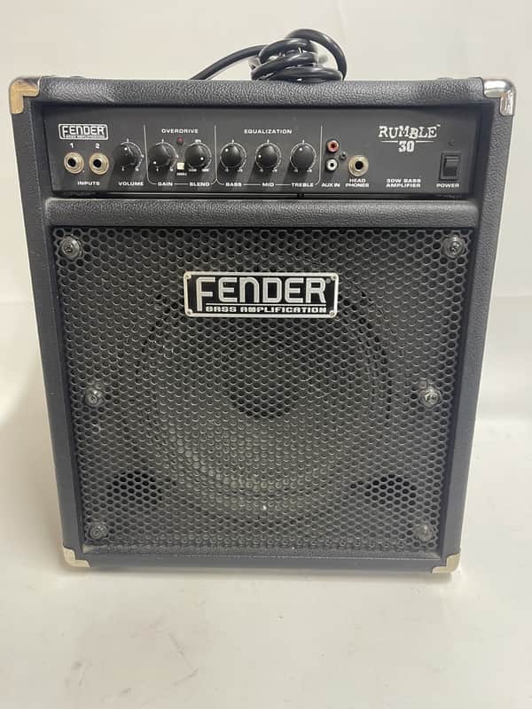 Fender Rumble 30 30-Watt 1x10" Bass Combo 2010s - Black image 1