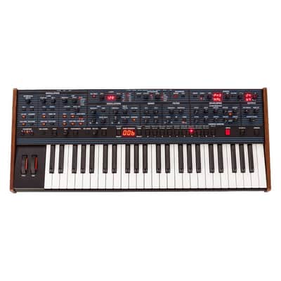 Sequential OB-6 Six-Voice Polyphonic Analog Synthesizer with Dual Effects Section and X-Mod and Poly Step Sequencing image 3