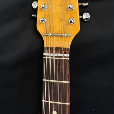 Kapa Continental 12 String Guitar - All Original - Hofner 511 Humbucker Pickups - Modern Faux Tweed Hard Case - 1966 image 7