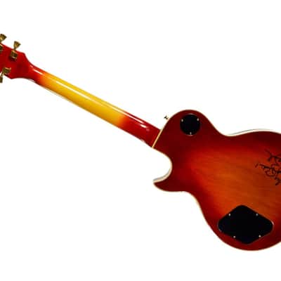 Gibson Les Paul Custom Vintage 1976 w/ Autographed By Les Paul & OHSC – Used 1976 - Cherry Burst image 5