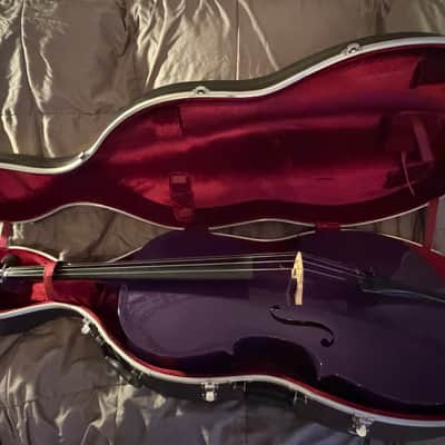 Cecilio CCO-Purple 2013 - Purple with Bellafina Hard Shell Case image 12