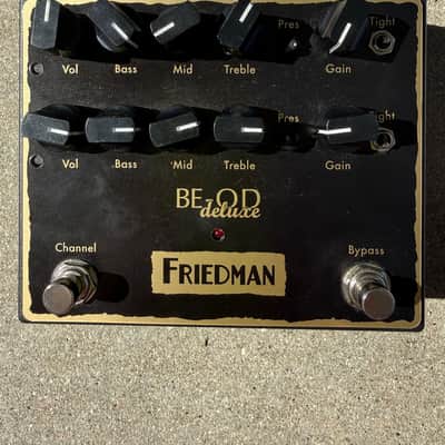 Friedman BE-OD Deluxe Overdrive 2018 - 2019 - Black image 2