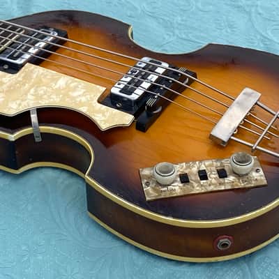 Hofner 500/1 Violin Bass '72/73 - Sunburst LEFTY image 6