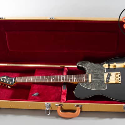 1994 Fender MIJ Japan Telecaster Custom TLG-70P Black Tweed HSC image 2
