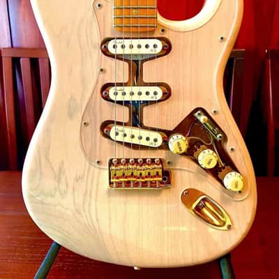 Custom MJT/Fender Vintage Modern 2017 - Light Relic Shell Pink image 1