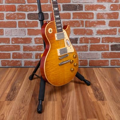 Gibson Custom Shop Collector's Choice #46 1959 Les Paul "Kathryn" #9 Flame Maple Top True Historic Aged Bradoka 'Burst 2017 w/OHSC image 3