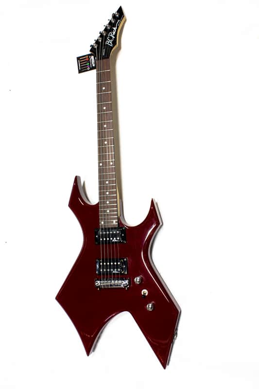 BC Rich Warlock Bronze - Dark Red Electric Guitar - set up image 1