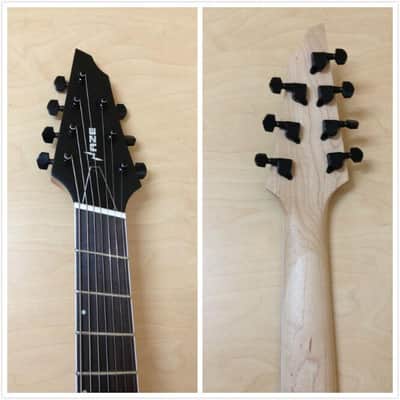 Haze-7 MGS Fanned Frets 7-String Electric Guitar,Military Green+ Free Gig Bag image 4