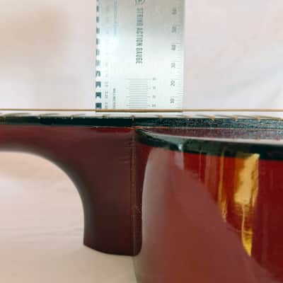1970s Kay K-72S Starter Series Parlor Guitar Sunburst – Perfect Traveler image 16