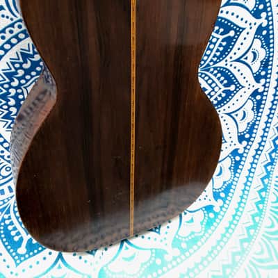 Antique Vintage 1896 Andrew Groehsl Chicago, IL Parlor Guitar Project Brazilian Rosewood image 13