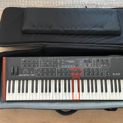 Dave Smith Instruments Prophet 08 PE 61-Key 8-Voice Polyphonic Synthesizer 2009 - 2015 - Black with Wood Sides WITH CASE image 5