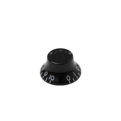 Gibson PRHK-010  Black Top Hat Knobs - 4 pack image 3
