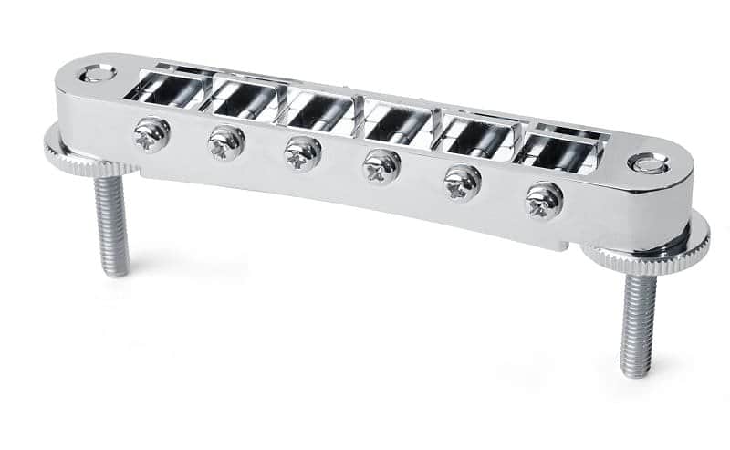 Gotoh Tune-o-matic Bridge with Standard Posts, Chrome image 1